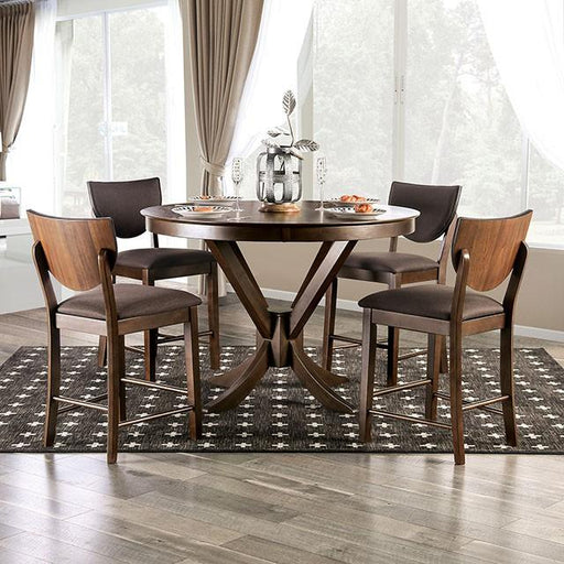 MARINA Counter Ht. Round Dining Table - Premium Counter Height Table from FOA East - Just $505.05! Shop now at Furniture Wholesale Plus  We are the best furniture store in Nashville, Hendersonville, Goodlettsville, Madison, Antioch, Mount Juliet, Lebanon, Gallatin, Springfield, Murfreesboro, Franklin, Brentwood