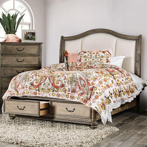 BELGRADE I E.King Bed - Premium Bed from FOA East - Just $1380.60! Shop now at Furniture Wholesale Plus  We are the best furniture store in Nashville, Hendersonville, Goodlettsville, Madison, Antioch, Mount Juliet, Lebanon, Gallatin, Springfield, Murfreesboro, Franklin, Brentwood