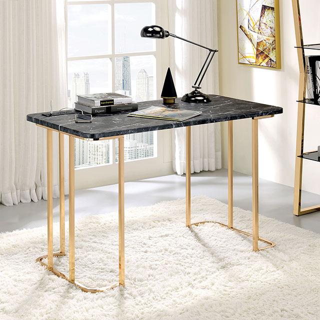 DELPHINE Desk - Premium Desk from FOA East - Just $349.05! Shop now at Furniture Wholesale Plus  We are the best furniture store in Nashville, Hendersonville, Goodlettsville, Madison, Antioch, Mount Juliet, Lebanon, Gallatin, Springfield, Murfreesboro, Franklin, Brentwood