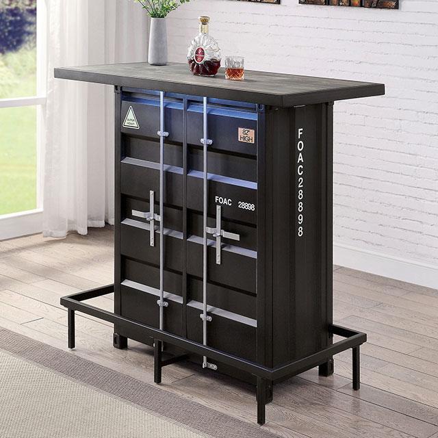 ESDARGO Bar Ht. Table w/ LED Light - Premium Counter Height Table from FOA East - Just $563.55! Shop now at Furniture Wholesale Plus  We are the best furniture store in Nashville, Hendersonville, Goodlettsville, Madison, Antioch, Mount Juliet, Lebanon, Gallatin, Springfield, Murfreesboro, Franklin, Brentwood