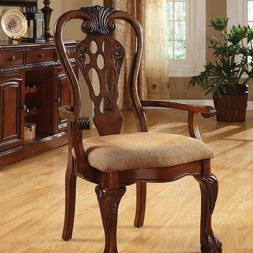 George Town Cherry Arm Chair (2/CTN) - Premium Dining Chair from FOA East - Just $390! Shop now at Furniture Wholesale Plus  We are the best furniture store in Nashville, Hendersonville, Goodlettsville, Madison, Antioch, Mount Juliet, Lebanon, Gallatin, Springfield, Murfreesboro, Franklin, Brentwood