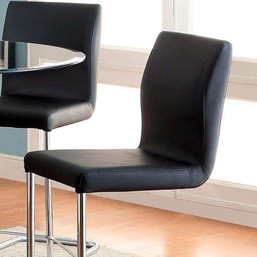 LODIA II Black Counter Ht. Chair - Premium Dining Chair from FOA East - Just $292.50! Shop now at Furniture Wholesale Plus  We are the best furniture store in Nashville, Hendersonville, Goodlettsville, Madison, Antioch, Mount Juliet, Lebanon, Gallatin, Springfield, Murfreesboro, Franklin, Brentwood