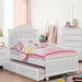 OLIVIA White Full Bed - Premium Bed from FOA East - Just $544.05! Shop now at Furniture Wholesale Plus  We are the best furniture store in Nashville, Hendersonville, Goodlettsville, Madison, Antioch, Mount Juliet, Lebanon, Gallatin, Springfield, Murfreesboro, Franklin, Brentwood