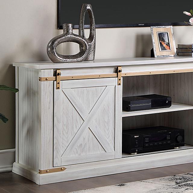 BORREGO TV Stand, Antique White - Premium TV Stand from FOA East - Just $622.05! Shop now at Furniture Wholesale Plus  We are the best furniture store in Nashville, Hendersonville, Goodlettsville, Madison, Antioch, Mount Juliet, Lebanon, Gallatin, Springfield, Murfreesboro, Franklin, Brentwood