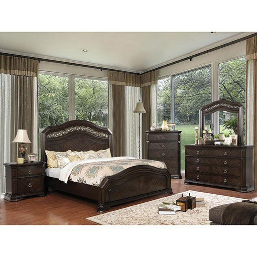 Calliope Espresso E.King Bed - Premium Bed from FOA East - Just $973.05! Shop now at Furniture Wholesale Plus  We are the best furniture store in Nashville, Hendersonville, Goodlettsville, Madison, Antioch, Mount Juliet, Lebanon, Gallatin, Springfield, Murfreesboro, Franklin, Brentwood