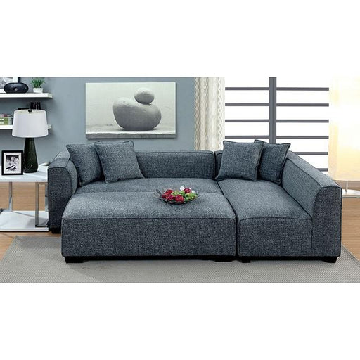 JAYLENE Gray Sectional - Premium Sectional from FOA East - Just $1234.35! Shop now at Furniture Wholesale Plus  We are the best furniture store in Nashville, Hendersonville, Goodlettsville, Madison, Antioch, Mount Juliet, Lebanon, Gallatin, Springfield, Murfreesboro, Franklin, Brentwood