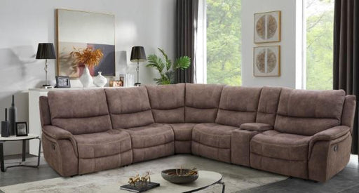 JEROMINUS Sectional, Dark Brown - Premium Sectional from FOA East - Just $2964! Shop now at Furniture Wholesale Plus  We are the best furniture store in Nashville, Hendersonville, Goodlettsville, Madison, Antioch, Mount Juliet, Lebanon, Gallatin, Springfield, Murfreesboro, Franklin, Brentwood