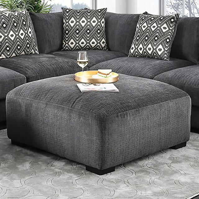 Kaylee Gray Ottoman - Premium Ottoman from FOA East - Just $390! Shop now at Furniture Wholesale Plus  We are the best furniture store in Nashville, Hendersonville, Goodlettsville, Madison, Antioch, Mount Juliet, Lebanon, Gallatin, Springfield, Murfreesboro, Franklin, Brentwood