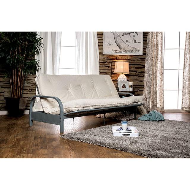 KNOX White 8" White Futon Mattress w/ Inner Spring - Premium Futon Mattress from FOA East - Just $290.55! Shop now at Furniture Wholesale Plus  We are the best furniture store in Nashville, Hendersonville, Goodlettsville, Madison, Antioch, Mount Juliet, Lebanon, Gallatin, Springfield, Murfreesboro, Franklin, Brentwood