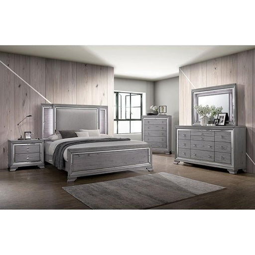 Alanis Light Gray Mirror - Premium Mirror from FOA East - Just $273! Shop now at Furniture Wholesale Plus  We are the best furniture store in Nashville, Hendersonville, Goodlettsville, Madison, Antioch, Mount Juliet, Lebanon, Gallatin, Springfield, Murfreesboro, Franklin, Brentwood