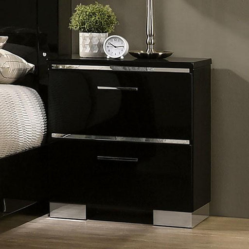 CARLIE Night Stand w/ USB Plug - Premium Nightstand from FOA East - Just $273! Shop now at Furniture Wholesale Plus  We are the best furniture store in Nashville, Hendersonville, Goodlettsville, Madison, Antioch, Mount Juliet, Lebanon, Gallatin, Springfield, Murfreesboro, Franklin, Brentwood