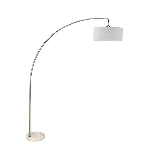 Jess Brushed Steel Arch Lamp - Premium Arch Lamp from FOA East - Just $173.55! Shop now at Furniture Wholesale Plus  We are the best furniture store in Nashville, Hendersonville, Goodlettsville, Madison, Antioch, Mount Juliet, Lebanon, Gallatin, Springfield, Murfreesboro, Franklin, Brentwood