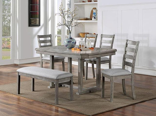 LAQUILA Side Chair (2/CTN), Gray - Premium Dining Chair from FOA East - Just $195! Shop now at Furniture Wholesale Plus  We are the best furniture store in Nashville, Hendersonville, Goodlettsville, Madison, Antioch, Mount Juliet, Lebanon, Gallatin, Springfield, Murfreesboro, Franklin, Brentwood