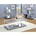 Ludvig Chrome/Clear Coffee Table - Premium Coffee Table from FOA East - Just $290.55! Shop now at Furniture Wholesale Plus  We are the best furniture store in Nashville, Hendersonville, Goodlettsville, Madison, Antioch, Mount Juliet, Lebanon, Gallatin, Springfield, Murfreesboro, Franklin, Brentwood