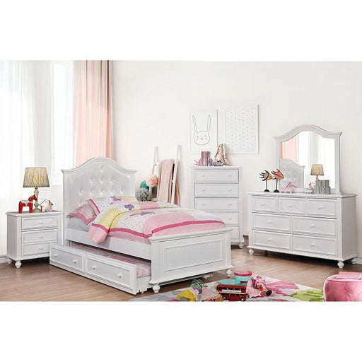 OLIVIA White Night Stand - Premium Nightstand from FOA East - Just $214.50! Shop now at Furniture Wholesale Plus  We are the best furniture store in Nashville, Hendersonville, Goodlettsville, Madison, Antioch, Mount Juliet, Lebanon, Gallatin, Springfield, Murfreesboro, Franklin, Brentwood