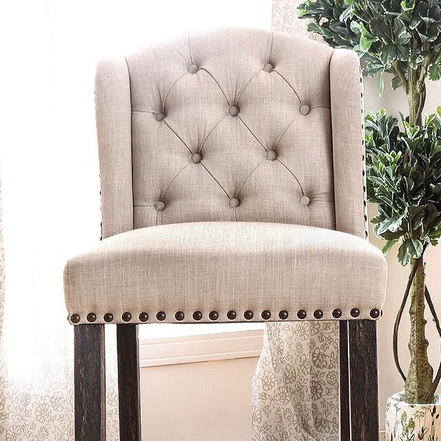 SANIA Bar Ht. Wingback Chair (2/CTN) - Premium Barstool from FOA East - Just $487.50! Shop now at Furniture Wholesale Plus  We are the best furniture store in Nashville, Hendersonville, Goodlettsville, Madison, Antioch, Mount Juliet, Lebanon, Gallatin, Springfield, Murfreesboro, Franklin, Brentwood