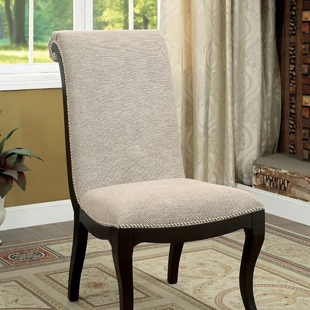 Ornette Espresso Side Chair (2/CTN) - Premium Dining Chair from FOA East - Just $516.75! Shop now at Furniture Wholesale Plus  We are the best furniture store in Nashville, Hendersonville, Goodlettsville, Madison, Antioch, Mount Juliet, Lebanon, Gallatin, Springfield, Murfreesboro, Franklin, Brentwood