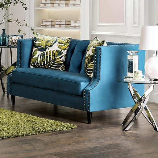 AZULETTI Loveseat - Premium Loveseat from FOA East - Just $1560! Shop now at Furniture Wholesale Plus  We are the best furniture store in Nashville, Hendersonville, Goodlettsville, Madison, Antioch, Mount Juliet, Lebanon, Gallatin, Springfield, Murfreesboro, Franklin, Brentwood