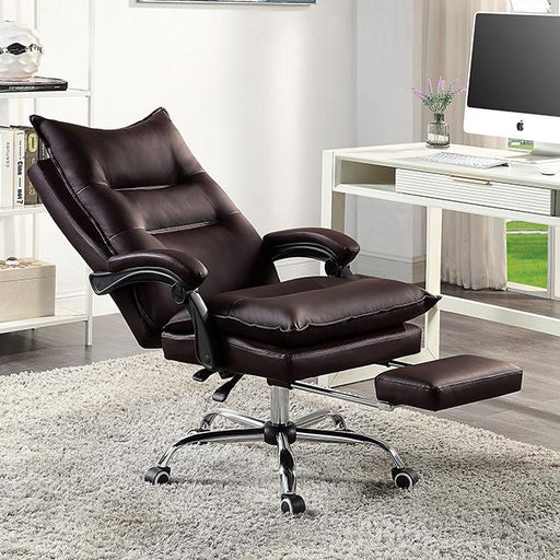 PERCE Office Chair, Brown - Premium Office Chair from FOA East - Just $271.05! Shop now at Furniture Wholesale Plus  We are the best furniture store in Nashville, Hendersonville, Goodlettsville, Madison, Antioch, Mount Juliet, Lebanon, Gallatin, Springfield, Murfreesboro, Franklin, Brentwood