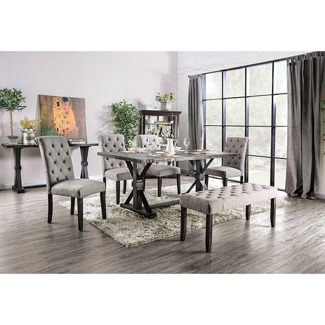 ALFRED Dining Table - Premium Dining Table from FOA East - Just $661.05! Shop now at Furniture Wholesale Plus  We are the best furniture store in Nashville, Hendersonville, Goodlettsville, Madison, Antioch, Mount Juliet, Lebanon, Gallatin, Springfield, Murfreesboro, Franklin, Brentwood