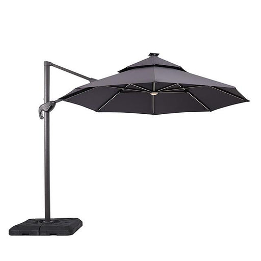 Xico 8 Ft Square Umbrella w/ Double Top w/ LED Light + 37" Large Base - Premium Outdoor Umbrella from FOA East - Just $329.55! Shop now at Furniture Wholesale Plus  We are the best furniture store in Nashville, Hendersonville, Goodlettsville, Madison, Antioch, Mount Juliet, Lebanon, Gallatin, Springfield, Murfreesboro, Franklin, Brentwood