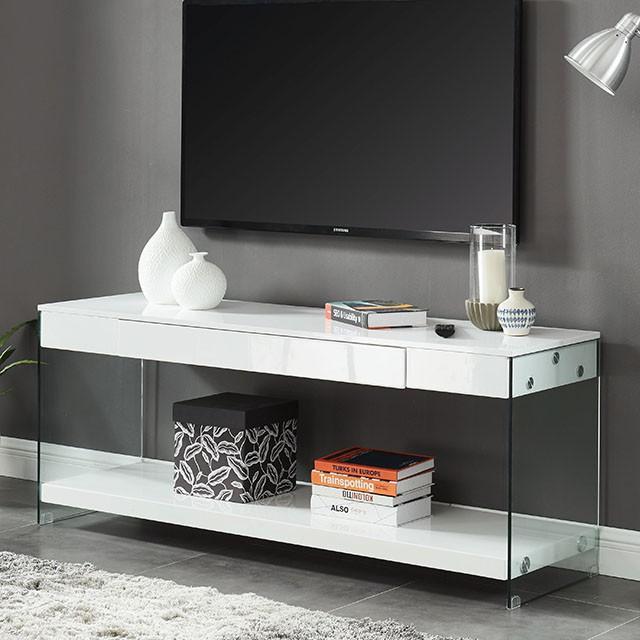 Sabugal White 70" TV Stand - Premium TV Stand from FOA East - Just $661.05! Shop now at Furniture Wholesale Plus  We are the best furniture store in Nashville, Hendersonville, Goodlettsville, Madison, Antioch, Mount Juliet, Lebanon, Gallatin, Springfield, Murfreesboro, Franklin, Brentwood