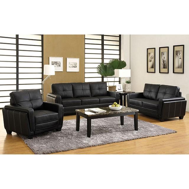 Blacksburg Black Chair - Premium Chair from FOA East - Just $269.10! Shop now at Furniture Wholesale Plus  We are the best furniture store in Nashville, Hendersonville, Goodlettsville, Madison, Antioch, Mount Juliet, Lebanon, Gallatin, Springfield, Murfreesboro, Franklin, Brentwood