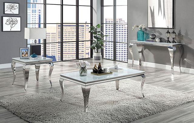 WETZIKON Sofa Table, White - Premium Sofa Table from FOA East - Just $466.05! Shop now at Furniture Wholesale Plus  We are the best furniture store in Nashville, Hendersonville, Goodlettsville, Madison, Antioch, Mount Juliet, Lebanon, Gallatin, Springfield, Murfreesboro, Franklin, Brentwood