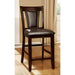 BRENT II Dark Cherry/Espresso Counter Ht. Chair (2/CTN) - Premium Dining Chair from FOA East - Just $234! Shop now at Furniture Wholesale Plus  We are the best furniture store in Nashville, Hendersonville, Goodlettsville, Madison, Antioch, Mount Juliet, Lebanon, Gallatin, Springfield, Murfreesboro, Franklin, Brentwood