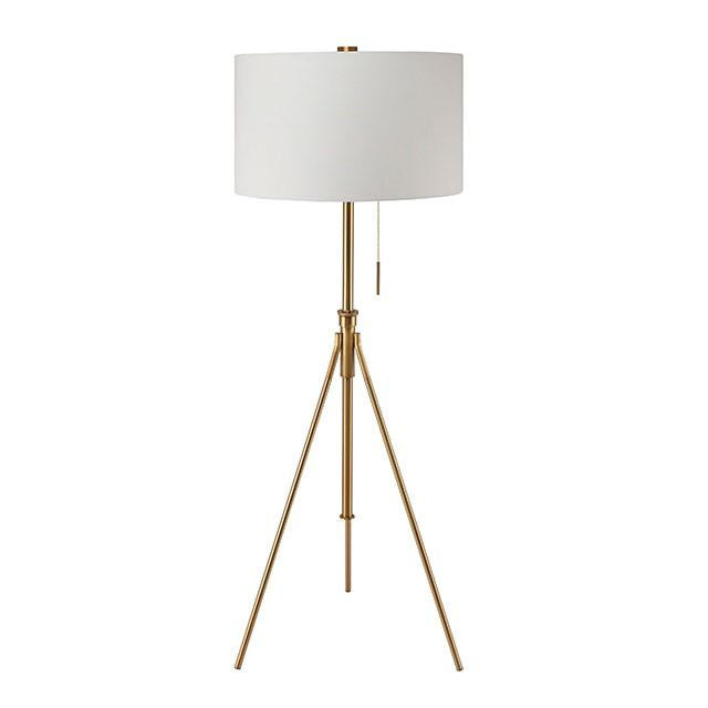 Zaya Stained Gold Floor Lamp - Premium Floor Lamp from FOA East - Just $193.05! Shop now at Furniture Wholesale Plus  We are the best furniture store in Nashville, Hendersonville, Goodlettsville, Madison, Antioch, Mount Juliet, Lebanon, Gallatin, Springfield, Murfreesboro, Franklin, Brentwood