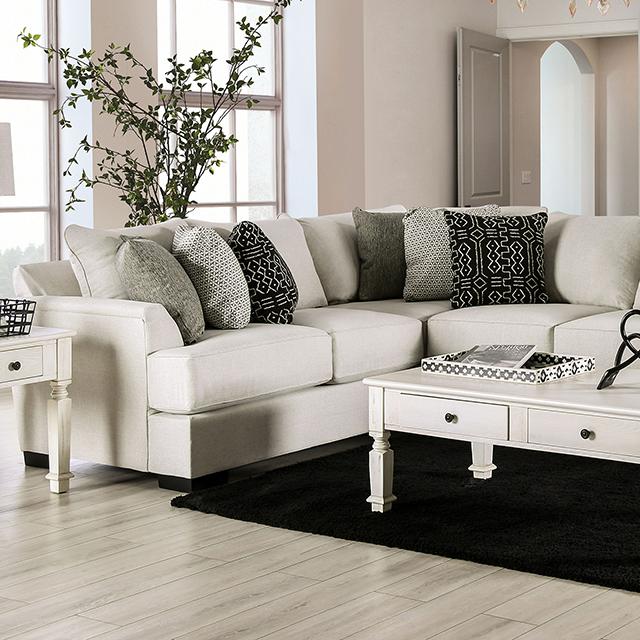 GUNNERSBURY Sectional, Beige - Premium Sectional from FOA East - Just $3313.05! Shop now at Furniture Wholesale Plus  We are the best furniture store in Nashville, Hendersonville, Goodlettsville, Madison, Antioch, Mount Juliet, Lebanon, Gallatin, Springfield, Murfreesboro, Franklin, Brentwood