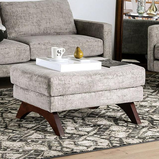 Harlech Gray Ottoman - Premium Ottoman from FOA East - Just $616.20! Shop now at Furniture Wholesale Plus  We are the best furniture store in Nashville, Hendersonville, Goodlettsville, Madison, Antioch, Mount Juliet, Lebanon, Gallatin, Springfield, Murfreesboro, Franklin, Brentwood