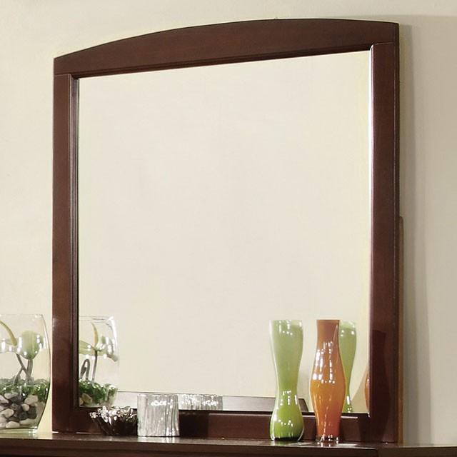 Corry Dark Walnut Mirror - Premium Mirror from FOA East - Just $117! Shop now at Furniture Wholesale Plus  We are the best furniture store in Nashville, Hendersonville, Goodlettsville, Madison, Antioch, Mount Juliet, Lebanon, Gallatin, Springfield, Murfreesboro, Franklin, Brentwood