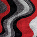 Vancouver Black/Gray/Red 5' X 7' Area Rug - Premium Rug from FOA East - Just $329.55! Shop now at Furniture Wholesale Plus  We are the best furniture store in Nashville, Hendersonville, Goodlettsville, Madison, Antioch, Mount Juliet, Lebanon, Gallatin, Springfield, Murfreesboro, Franklin, Brentwood