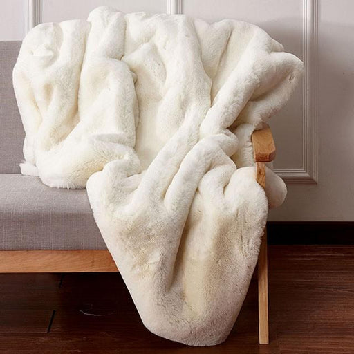 Caparica Off White Throw, Off White - Premium Throw from FOA East - Just $154.05! Shop now at Furniture Wholesale Plus  We are the best furniture store in Nashville, Hendersonville, Goodlettsville, Madison, Antioch, Mount Juliet, Lebanon, Gallatin, Springfield, Murfreesboro, Franklin, Brentwood