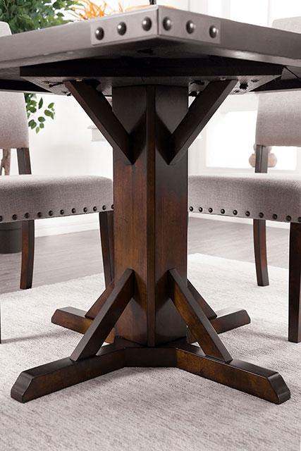 Glenbrook Brown Cherry Dining Table - Premium Dining Table from FOA East - Just $319.80! Shop now at Furniture Wholesale Plus  We are the best furniture store in Nashville, Hendersonville, Goodlettsville, Madison, Antioch, Mount Juliet, Lebanon, Gallatin, Springfield, Murfreesboro, Franklin, Brentwood