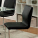 LODIA I Black/Silver Side Chair - Premium Dining Chair from FOA East - Just $331.50! Shop now at Furniture Wholesale Plus  We are the best furniture store in Nashville, Hendersonville, Goodlettsville, Madison, Antioch, Mount Juliet, Lebanon, Gallatin, Springfield, Murfreesboro, Franklin, Brentwood