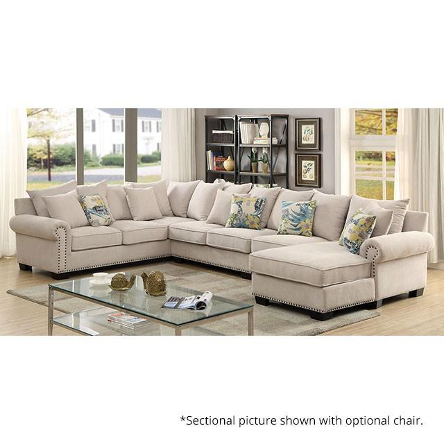 SKYLER Beige Sectional - Premium Sectional from FOA East - Just $2923.05! Shop now at Furniture Wholesale Plus  We are the best furniture store in Nashville, Hendersonville, Goodlettsville, Madison, Antioch, Mount Juliet, Lebanon, Gallatin, Springfield, Murfreesboro, Franklin, Brentwood