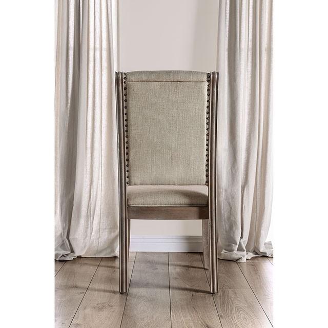 Patience Rustic Natural Tone Side Chair (2/CTN) - Premium Dining Chair from FOA East - Just $292.50! Shop now at Furniture Wholesale Plus  We are the best furniture store in Nashville, Hendersonville, Goodlettsville, Madison, Antioch, Mount Juliet, Lebanon, Gallatin, Springfield, Murfreesboro, Franklin, Brentwood