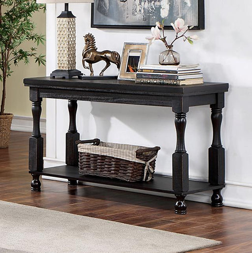 CALANDRA Sofa Table, Antique Black - Premium Sofa from FOA East - Just $271.05! Shop now at Furniture Wholesale Plus  We are the best furniture store in Nashville, Hendersonville, Goodlettsville, Madison, Antioch, Mount Juliet, Lebanon, Gallatin, Springfield, Murfreesboro, Franklin, Brentwood