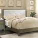 ENRICO I Gray Cal.King Bed - Premium Bed from FOA East - Just $567.45! Shop now at Furniture Wholesale Plus  We are the best furniture store in Nashville, Hendersonville, Goodlettsville, Madison, Antioch, Mount Juliet, Lebanon, Gallatin, Springfield, Murfreesboro, Franklin, Brentwood