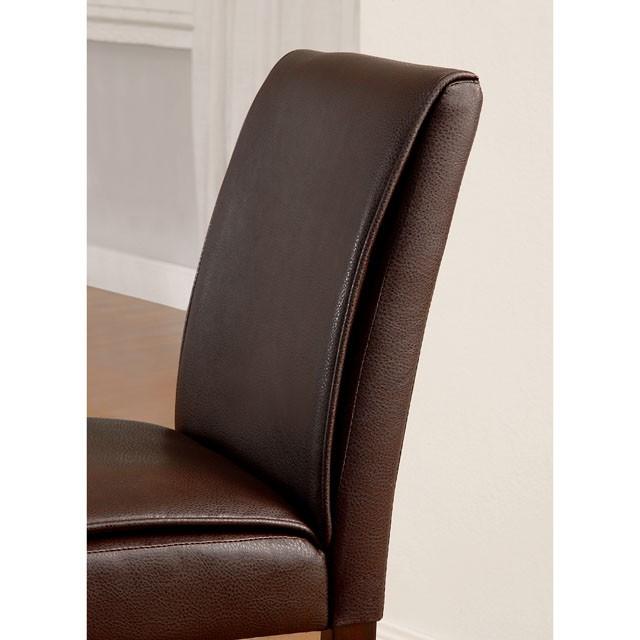 GLADSTONE I Dark Walnut Side Chair (2/CTN) - Premium Dining Chair from FOA East - Just $245.70! Shop now at Furniture Wholesale Plus  We are the best furniture store in Nashville, Hendersonville, Goodlettsville, Madison, Antioch, Mount Juliet, Lebanon, Gallatin, Springfield, Murfreesboro, Franklin, Brentwood