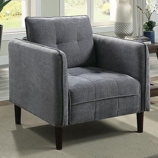 LYNDA Chair, Dark Gray - Premium Chair from FOA East - Just $290.55! Shop now at Furniture Wholesale Plus  We are the best furniture store in Nashville, Hendersonville, Goodlettsville, Madison, Antioch, Mount Juliet, Lebanon, Gallatin, Springfield, Murfreesboro, Franklin, Brentwood