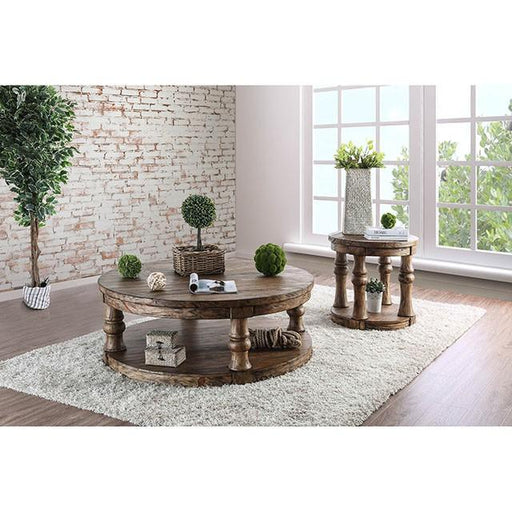 Mika Antique Oak End Table - Premium End Table from FOA East - Just $542.10! Shop now at Furniture Wholesale Plus  We are the best furniture store in Nashville, Hendersonville, Goodlettsville, Madison, Antioch, Mount Juliet, Lebanon, Gallatin, Springfield, Murfreesboro, Franklin, Brentwood