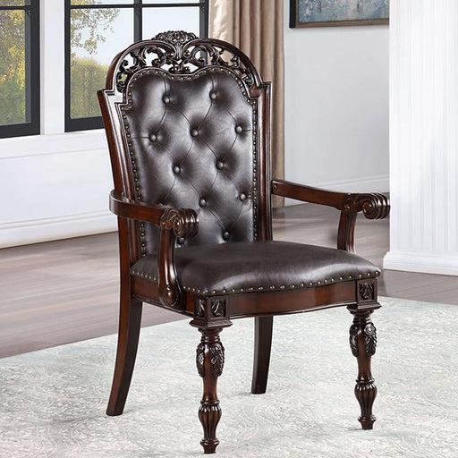 NOUVELLE Arm Chair (2/CTN) - Premium Dining Chair from FOA East - Just $468! Shop now at Furniture Wholesale Plus  We are the best furniture store in Nashville, Hendersonville, Goodlettsville, Madison, Antioch, Mount Juliet, Lebanon, Gallatin, Springfield, Murfreesboro, Franklin, Brentwood