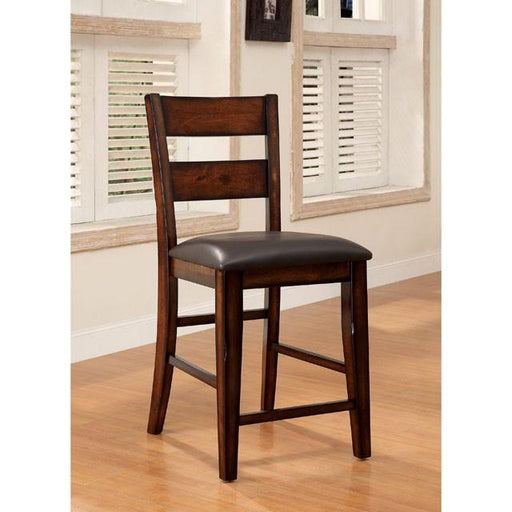 DICKINSON II Dark Cherry Counter Ht. Chair (2/CTN) - Premium Dining Chair from FOA East - Just $234! Shop now at Furniture Wholesale Plus  We are the best furniture store in Nashville, Hendersonville, Goodlettsville, Madison, Antioch, Mount Juliet, Lebanon, Gallatin, Springfield, Murfreesboro, Franklin, Brentwood