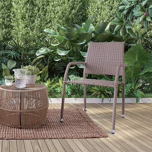 Elani 4 PC. Patio Conversation Set - Premium Outdoor Seating from FOA East - Just $310.05! Shop now at Furniture Wholesale Plus  We are the best furniture store in Nashville, Hendersonville, Goodlettsville, Madison, Antioch, Mount Juliet, Lebanon, Gallatin, Springfield, Murfreesboro, Franklin, Brentwood