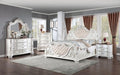 ESPARANZA Cal.King Bed, Pearl White - Premium Bed from FOA East - Just $1363.05! Shop now at Furniture Wholesale Plus  We are the best furniture store in Nashville, Hendersonville, Goodlettsville, Madison, Antioch, Mount Juliet, Lebanon, Gallatin, Springfield, Murfreesboro, Franklin, Brentwood