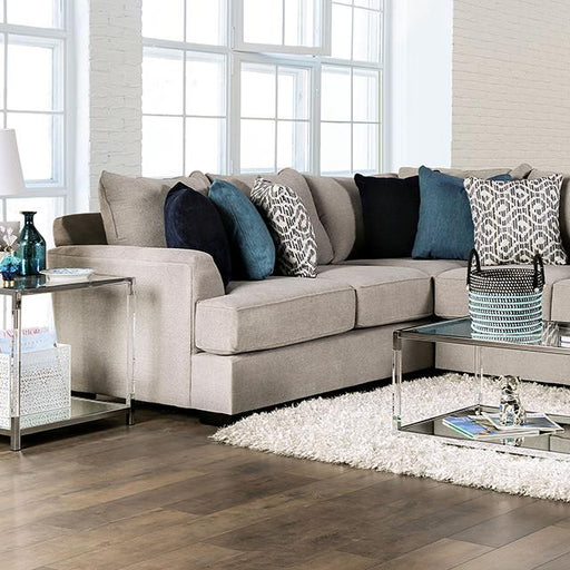 GUNNERSBURY Sectional, Gray - Premium Sectional from FOA East - Just $3313.05! Shop now at Furniture Wholesale Plus  We are the best furniture store in Nashville, Hendersonville, Goodlettsville, Madison, Antioch, Mount Juliet, Lebanon, Gallatin, Springfield, Murfreesboro, Franklin, Brentwood