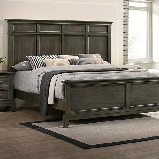 HOUSTON E.King Bed, Gray - Premium Bed from FOA East - Just $661.05! Shop now at Furniture Wholesale Plus  We are the best furniture store in Nashville, Hendersonville, Goodlettsville, Madison, Antioch, Mount Juliet, Lebanon, Gallatin, Springfield, Murfreesboro, Franklin, Brentwood